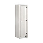 60&quot; Ameriwood Magnolia Oak Single Door Kitchen Pantry Cabinet (White) $76 + Free Store Pickup at Big Lots