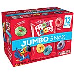 Select Stores: 12-Pack 0.45-Oz Froot Loops or Apple Jacks Jumbo Snax Cereal 2 for $3.15 + Free Store Pickup $10+ Orders