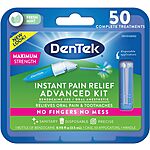 50-Count DenTek Instant Oral Toothache Pain Relief Maximum Strength Kit (Fresh Mint) $4.45 w/ S&amp;S + Free Shipping w/ Prime or $35+