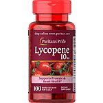 100-Count Puritan's Pride Lycopene Supplements (10mg) $6.50 + Free Shipping w/ Prime