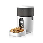 4-Liter Anysea Automatic Pet Food Dispenser w/ LCD Display &amp; Voice Recorder $24 + Free Shipping w/ Prime
