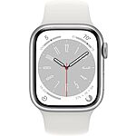 (Excellent - Refurbished) 41mm Apple Watch Series 8 GPS + Cellular w/ Aluminum Case w/ 1-Yr Warranty (White) $225 + Free Shipping