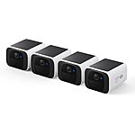 Prime Members: 4-Pk eufy Security S220 SoloCam 2K Solar Wireless Outdoor Camera $200 &amp; More + Free Shipping