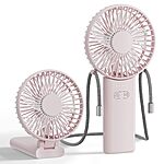 Handfan Portable Rechargeable Handheld Fan w/ 2000mAh Battery $6.71 + Free Shipping w/ Prime or on $35+