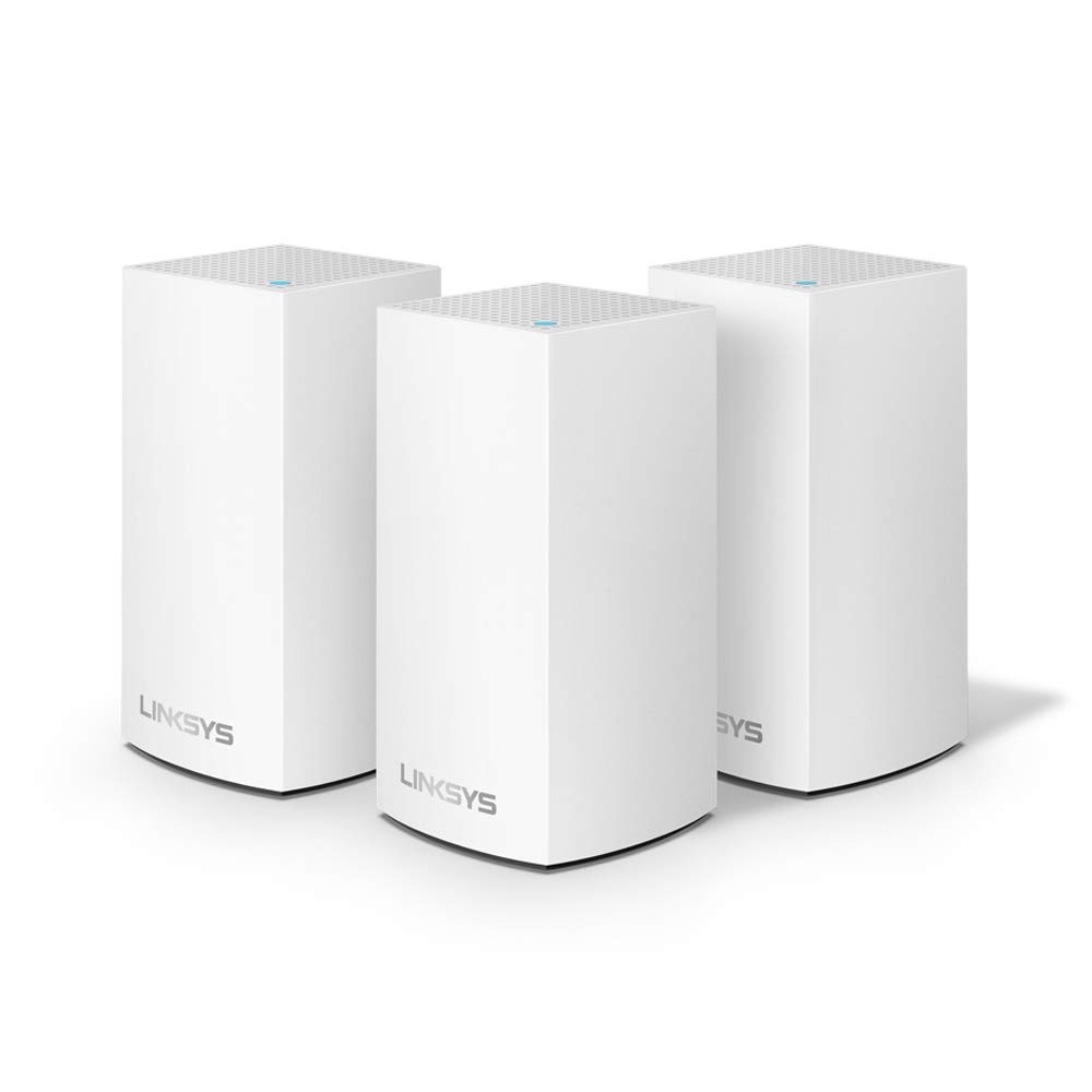 (Renewed) 3-Pack Linksys Velop Wireless AC-1300 Dual Band Wifi Mesh System Kit (WHW0103) $58 + Free Shipping