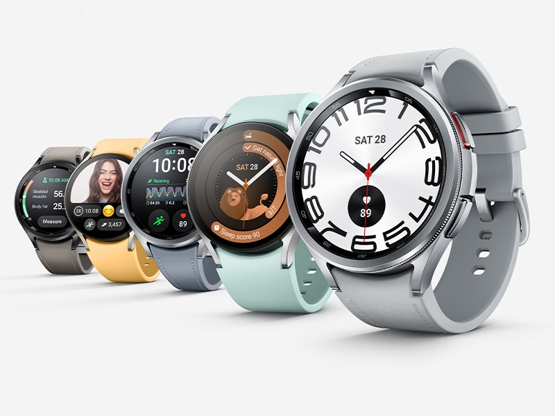 Samsung EDU/EPP: 43mm Galaxy Watch6 Classic Bluetooth + Extra Sports Band: Starting from $56 w/ Eligible Trade In & More + Free Shipping