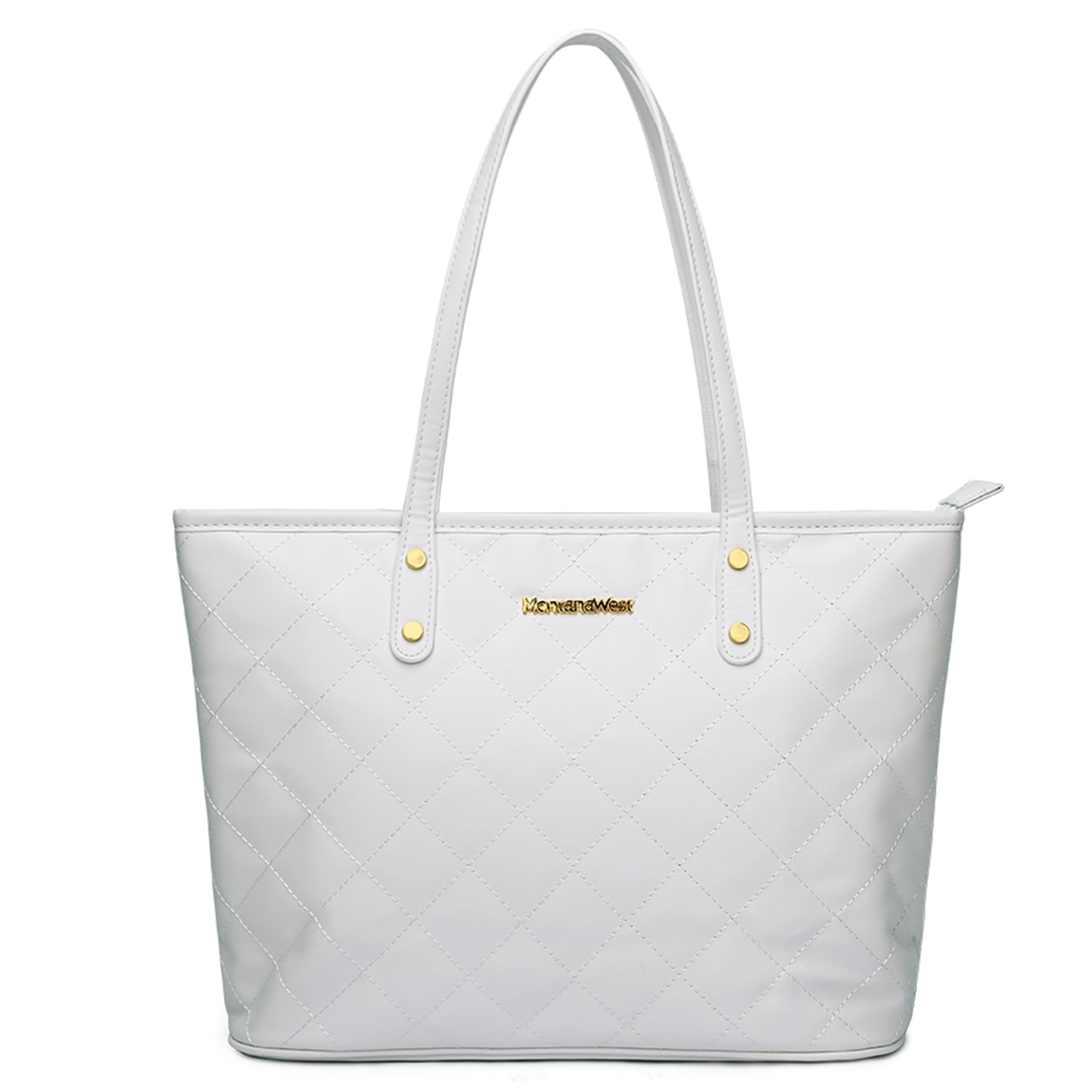 Montana West Women's Quilted Handbag (Various Colors) $9 + Free Shipping w/ Prime or $35+