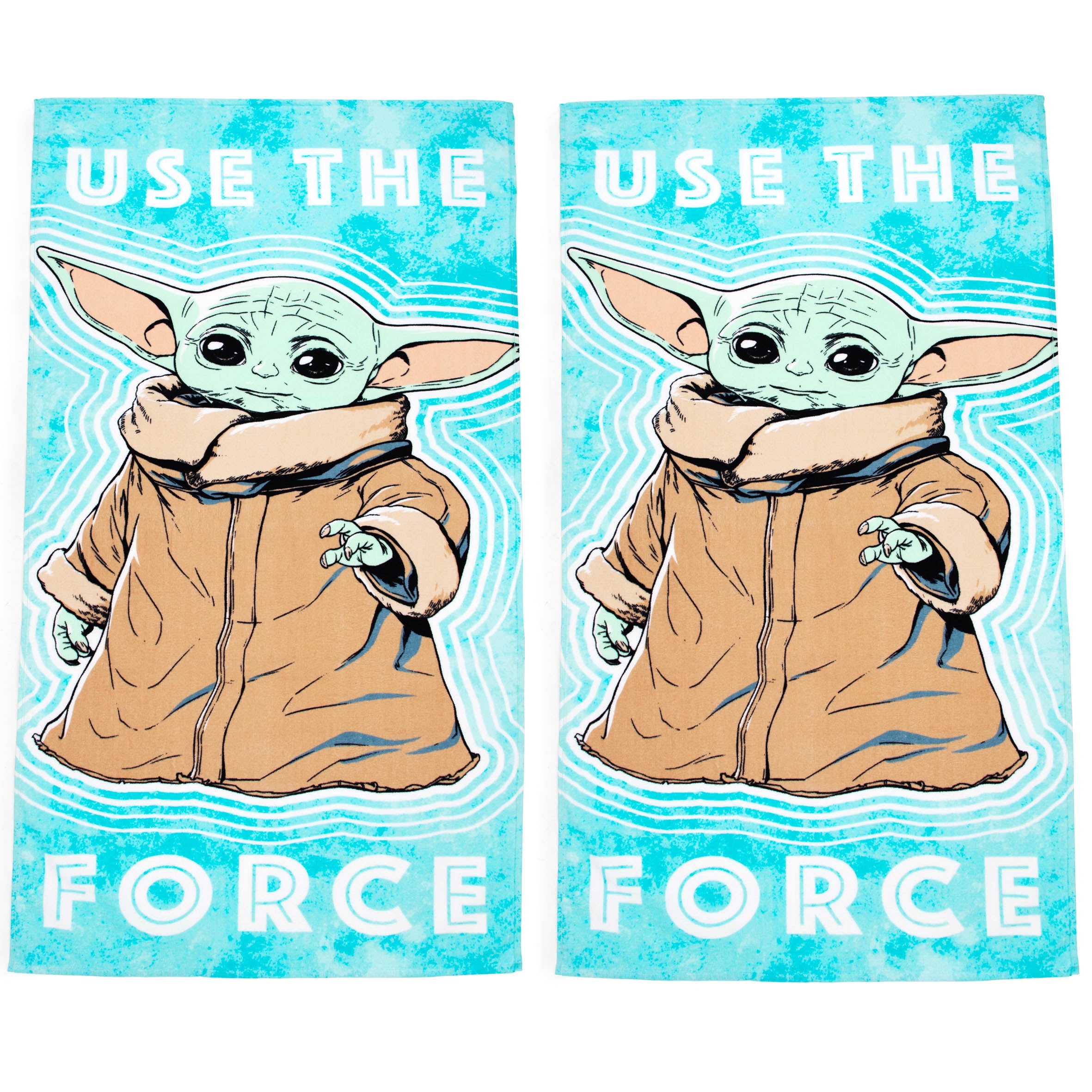 2-Pack 58" x 28" Star Wars Baby Yoda Beach Towel $8.04 + Free Shipping w/ Walmart+ or $35+