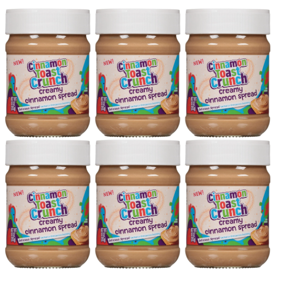 6-Pack 10-Oz Cinnamon Toast Crunch Creamy Cinnamon Spread $12.30 ($2.05 each) + Free Shipping w/ Prime or $35+