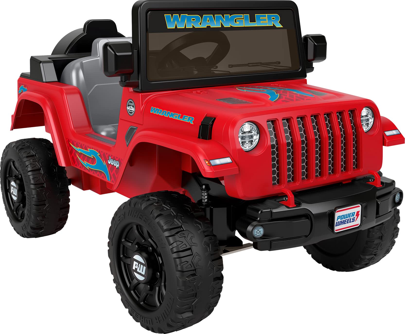 Amazon Lightning Deal: 6-Volts Red Power Wheels Jeep Wrangler Toddler Ride-On Toy $88.50 + Free Shipping