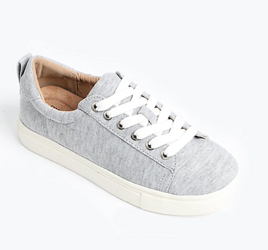 SuperCush Kendall Lace Up Sneaker (Gray) $13.60 + Free Ship to Store