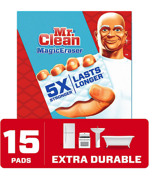 Sam's Club: 15-Count Mr. Clean Magic Eraser Extra Durable Sponges $11 + Free Shipping w/ Plus