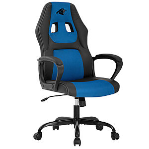 NFL Themed Ergonomic Executive Office Chair w Padded Armrests