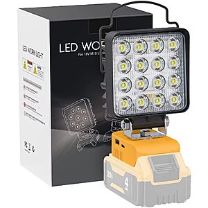 20V 4800-Lumen Livowalny LED Work Light (Tool Only) $  13.20 + Free Shipping w/ Prime or $  35+