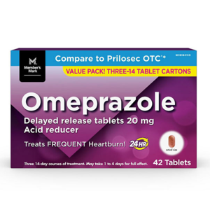 Sam's Club: 42-Count Member's Mark 20mg Omeprazole Delayed Release Tablets $7 + Free Shipping w/ Plus