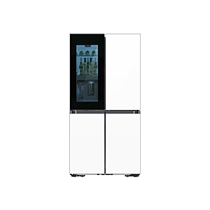 Samsung EDU/EPP: 29 Cu. Ft. Bespoke 4-Door Flex Refrigerator w/ Beverage Zone & Auto Open Door (White Glass) $1,724.25 & More + $30 Shipping