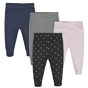 4-Pack Gerber Baby 100% Cotton Pants Set (Various Colors & Sizes) from $9.98 + Free Shipping w/ Prime or on $35+