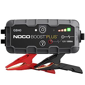 NOCO Boost Plus GB40 1000A 12V Car Battery Jump Starter for 6L Gas or 3L Diesel $60 + Free Shipping