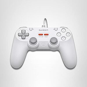 GameSir Tegenaria Lite Wired Game Controller w/ Hall Effect Joysticks (Switch, Android, iOS, PC, Steam; Gray or White) $15.99 + Free Shipping w/ Prime or on $35+
