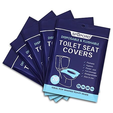 60% Off Disposable Toilet Seat Covers!
