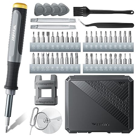 52-Piece Wesdut Screwdriver Set for $4.79!