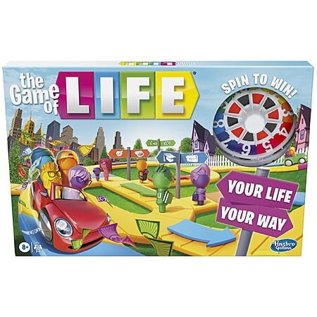 The Game of Life Board Game $7.24 + Free Shipping w/ Prime or on $35+