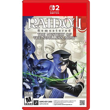 Raidou: Remastered – The Mystery of the Soulless Army Launch Edition: Switch 2 $29.83,  Playstation 5 & Switch $29.99 + Free Shipping w/ Prime or on $35+