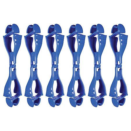 6-Pack Ergodyne Squids 3400 Glove Clip Holder (Blue) $7.39 + Free Shipping w/ Prime or on $35+