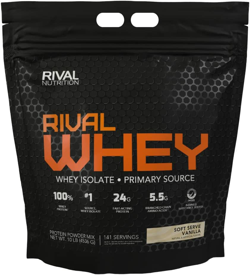 10 Pound Rival Whey Protein Vanilla - $55.58