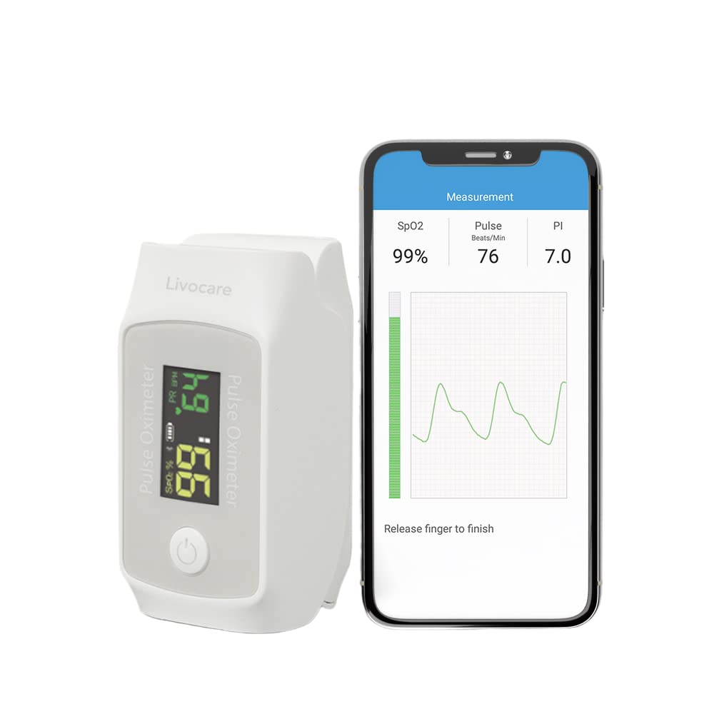 iHealth Livocare PO1 Fingertip Pulse Oximeter w/ App $4.99 at Amazon
