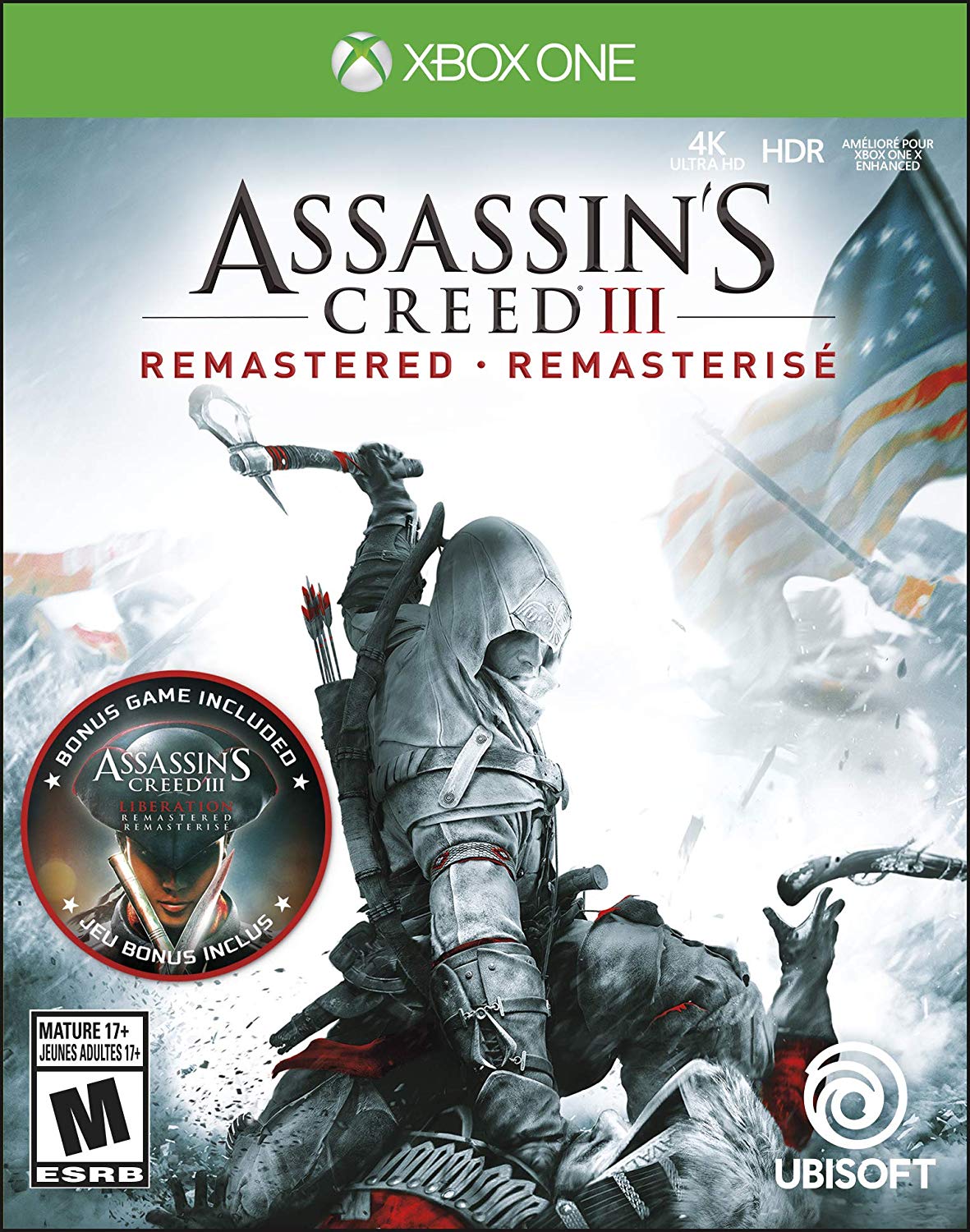 Assassin S Creed Iii Remastered Xbox One Disc Xbox One