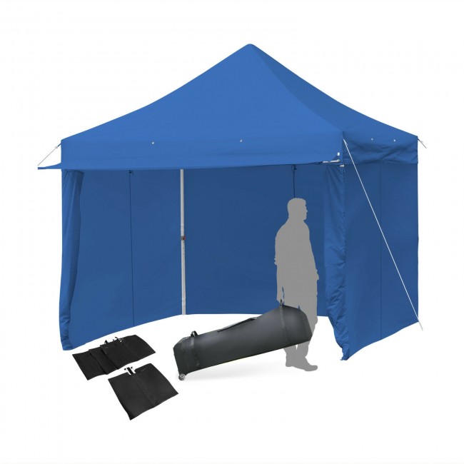 Costway 10x10 ft Pop up Gazebo with 4 Height and Adjust Folding Awning $155 + Free Shipping