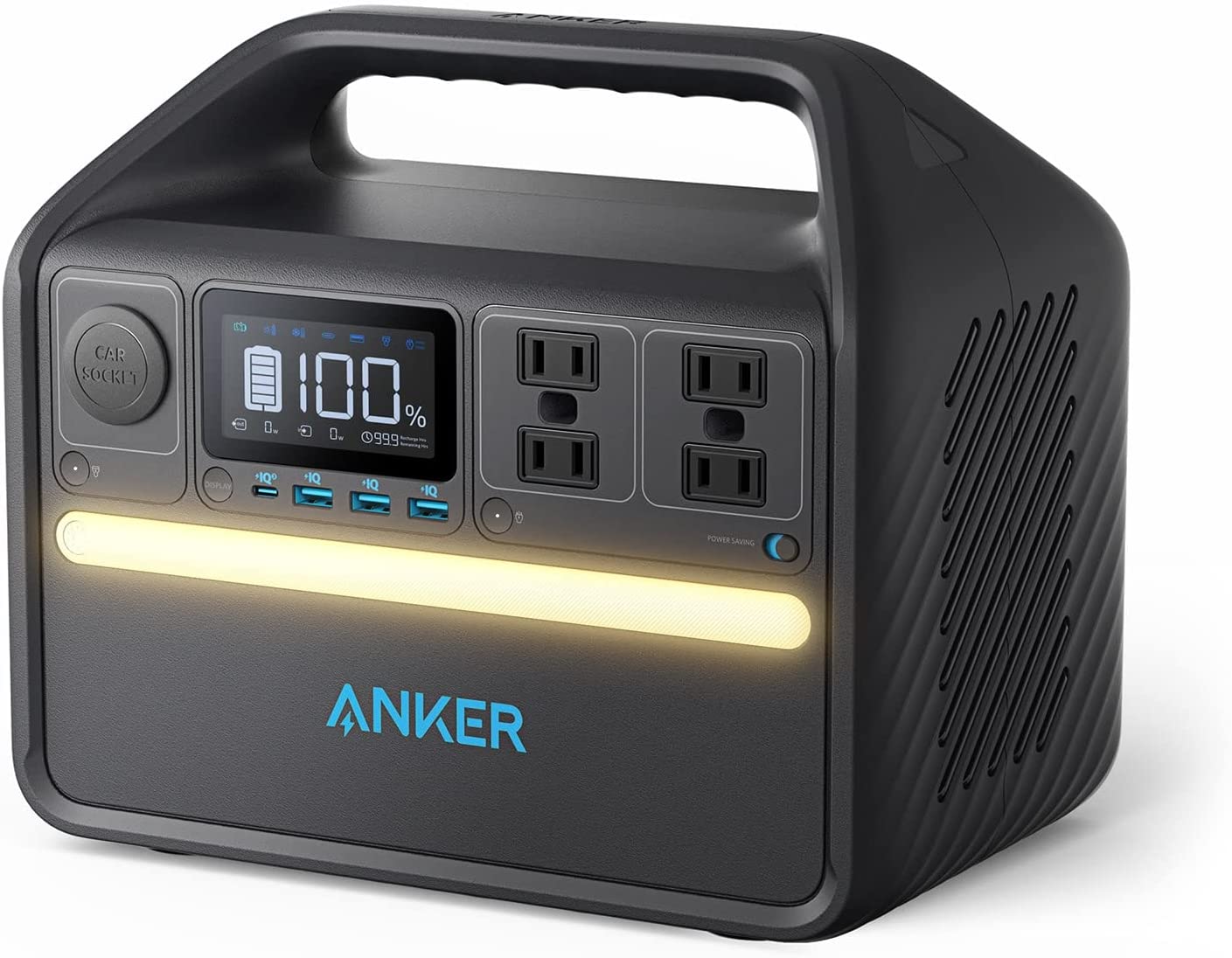 SAVE 25% OFF on Anker Portable Power Station 512Wh Portable Generator 500W $449.00 +FS