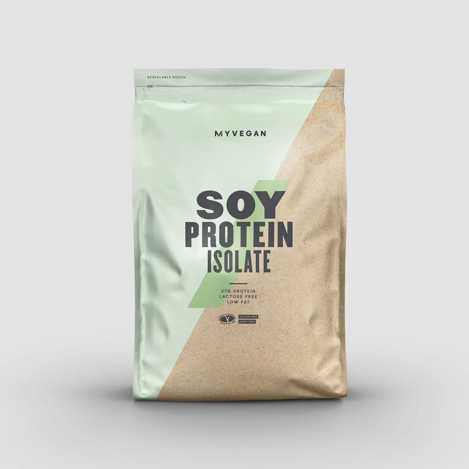Myprotein 2.2lb Soy Protein Isolate Unflavored for $15 with Free Shipping