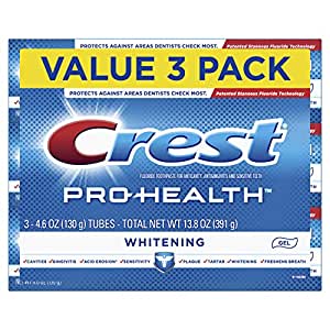 Crest Pro-Health Whitening Gel Toothpaste, 4.6 oz, 3 Count $4.96