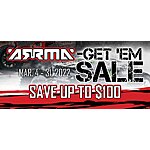 Up to $100 Off Select Arrma 4x4 RC Cars/Trucks - HobbyTown