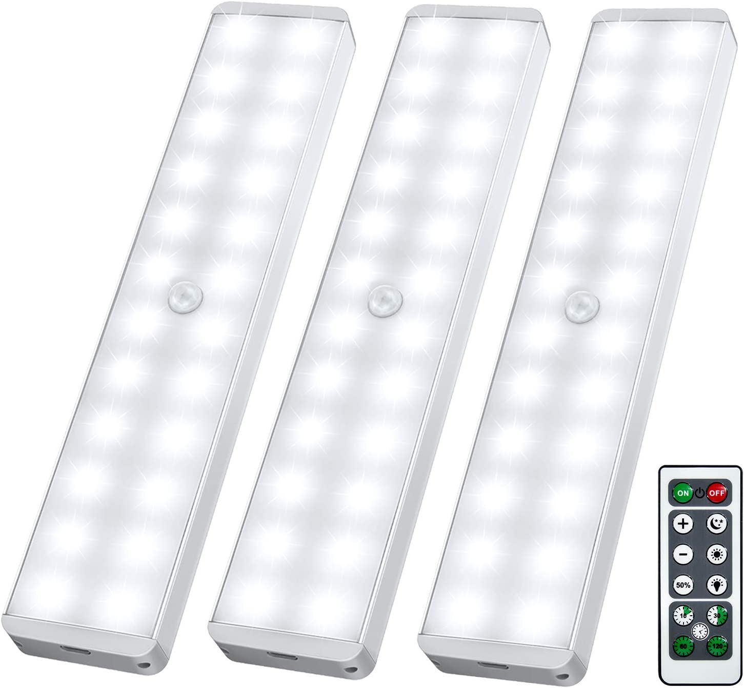 Lightbiz brand LED Motion Sensor Closet Lights(3 Pcs) - $19.94