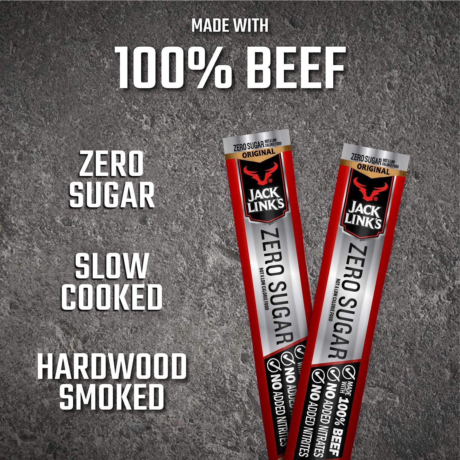 Jack Link's Zero Sugar Beef Sticks, .92 oz, 20 pack, as low as $11.14 with Amazon S & S and Coupon