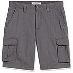 Prime Members: Amazon Essentials Men's Classic-Fit Cargo Shorts, Grey and More, Various Sizes, $12.60