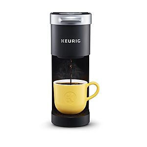 Keurig K-Mini Single Serve K-Cup Pod Coffee Maker, 6 to 12oz Brew size, with Cord Storage, Perfect for Small Spaces, Black $49.99