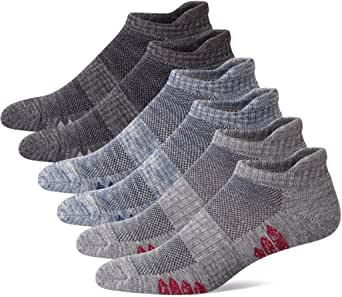 u&i Men's Cotton Low Cut Ankle Athletic Socks (6-Pack/12-Pack) 34% OFF Ends Today $12.99