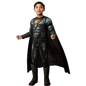 Rubies DC Black Adam:Black Adam Deluxe Costume for Kids,Boy's Large $25.99