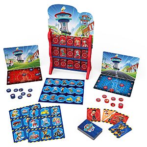 PAW Patrol, Games HQ Board Games for Kids Checkers Tic Tac Toe Memory Match Bingo Go Fish Card Games PAW Patrol Toys, for Preschoolers Ages 4 and up $9.5