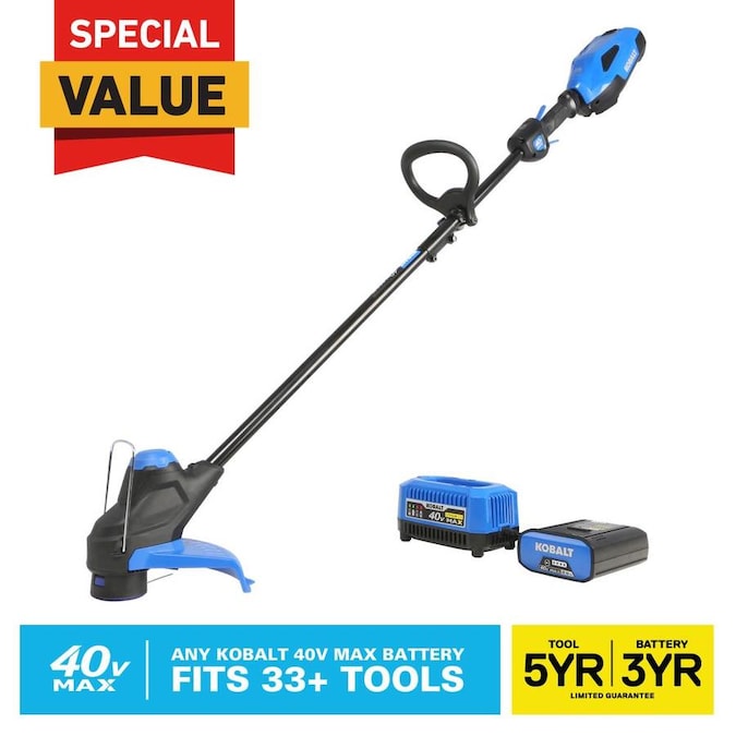 Kobalt 40 Volt Cordless String Trimmer Weed Eater Weed Trimmer
