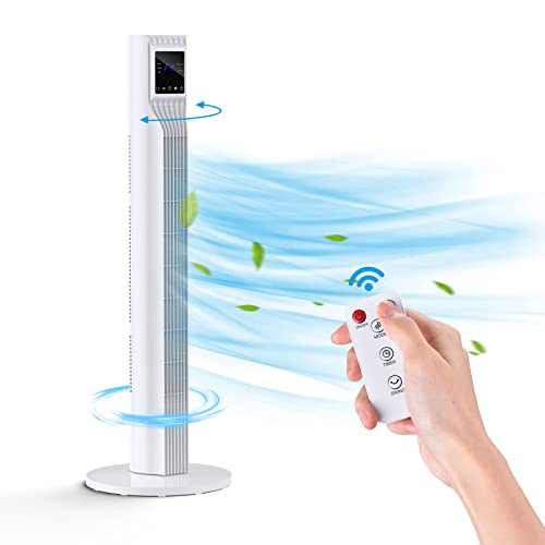 36 Inch Bladeless Tower Fan with Remote Control $47.99 + Free Shipping