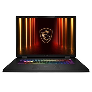 MSI Vector A16" QHD+ 240Hz Gaming Laptop, AMD Ryzen 9 8940HX, NVIDIA GeForce RTX 5070 Ti, 16GB RAM, 1TB SSD (2026) $1499