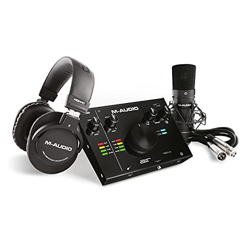 M-Audio USB C Audio Interface, XLR Microphone and Headphones, AIR192x4 VSPro - $159