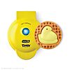 PEEPS x Dash Chick Mini Waffle Maker Non-Stick Surfaces, 4 Inch - Yellow Free Shipping w/ Prime or on orders $35+ | $5.25
