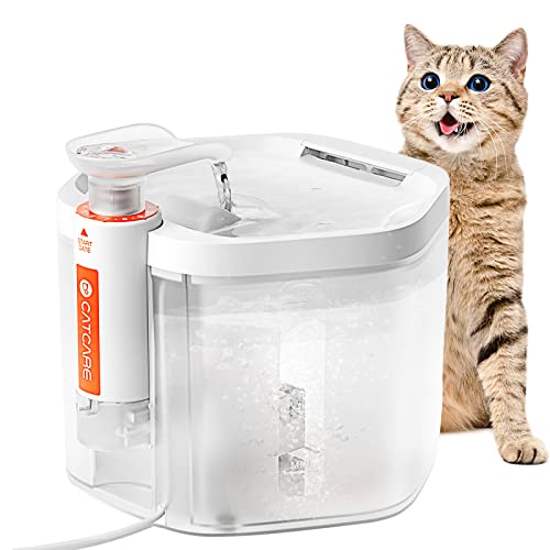 84oz Automatic Cat  Water Fountain with Ultra-Filtration Tech $27.99 + Free Shipping