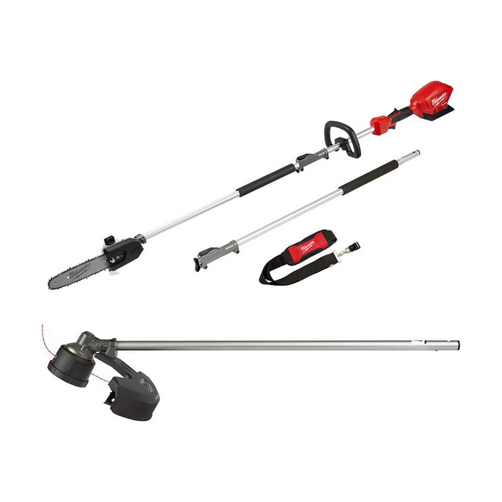Hackable - Milwaukee M18 FUEL 10 in. Pole Saw w/M18 QUIK-LOK 16 in. String Trimmer Attachment 2825-20PS-49-16-2717 - $266.62